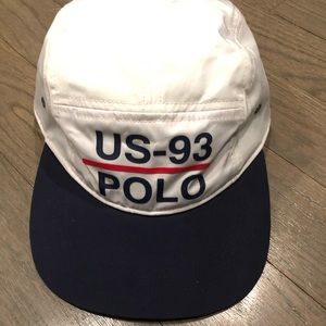 Polo Ralph Lauren NWT 5 panel strap-back hat